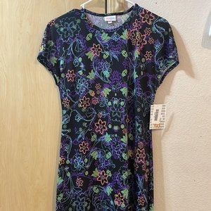 Women XS LuLaRoe Maria Maxi Dress Gorgeous Fall Colors! New with tags